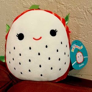 Selling Christmas dragon fruit squishmallow!